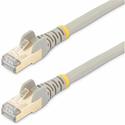 StarTech.com Patch Cable - RJ-45 (M) - RJ-45 (M) - ( Cat6a ) - 10 Gb - Gray - 25 ft - 25 ft Category 6a Network Cable for Docking Station, Network Device, Notebook, Desktop Computer, Hub, Switch, Router, Print Server, Patch Panel, PoE-enabled Device,