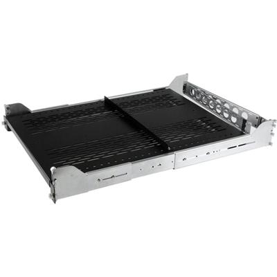 StarTech.com Rack Shelf - For Server - 2U Rack Height31.60" Rack Depth - Rack-mountable - Black - Steel - 50 lb Maximum Weight Capacity - TAA Compliant