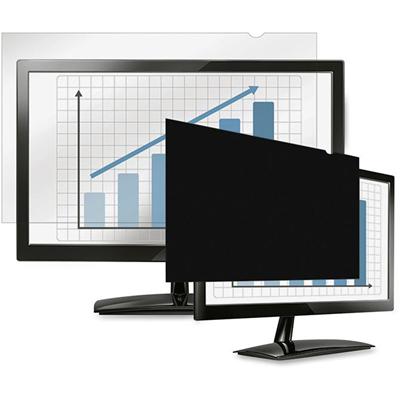 Fellowes PrivaScreen Blackout Privacy Filter Crystal Clear, Black - For 23" Widescreen LCD Monitor - 16:9 - Fingerprint Resistant, Scratch Resistant - Polyethylene - 1 Each - TAA Compliant