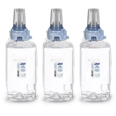 PURELL&reg; Hand Sanitizer Foam Refill - Fragrance-free Scent - 1.27 quart - Kill Germs - Hand - Clear - Dye-free, Fragrance-free - 3 / Carton