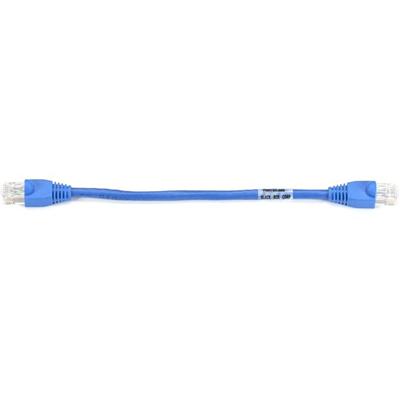 Black Box GigaTrue Cat.6 UTP Patch Network Cable - 9" Category 6 Network Cable for Patch Panel, Wallplate, Network Device - First End: 1 x RJ-45 Network - Male - Second End: 1 x RJ-45 Network - Male - 1 Gbit/s - Patch Cable - Gold Plated Contact - CM