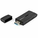StarTech.com IEEE 802.11ac Wi-Fi Adapter for Desktop Computer - TAA Compliant - USB 3.0 - 1.17 Gbit/s - 2.48 GHz ISM - 5.81 GHz UNII - External