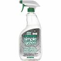 Simple Green Crystal Industrial Cleaner/Degreaser - For Multipurpose - Concentrate - Spray - 24 fl oz (0.8 quart) - Non-flammable, Color-free, Fragrance-free - Clear - 12 / Carton