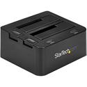StarTech.com Drive Dock SATA/600 - USB 3.0 Type B Host Interface - UASP Support External - Black - 2 x HDD Supported - 2 x SSD Supported - 2 x Total Bay - 2 x 2.5"/3.5" Bay - Plastic