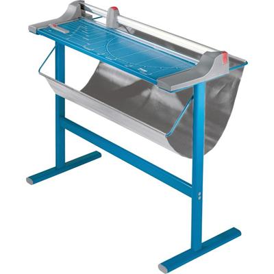 Dahle 446s Premium Rotary Trimmer w/stand - 22 Sheet Cutting Capacity - 36" Cutting Length - 37" Height x 15.1" Width x 44.1" Length - Self-sharpening, Sturdy, Automatic Clamp, Non-slip Rubber Feet, Metal Base - Aluminum, Metal, Steel, Plastic, Rubbe