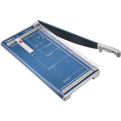 Dahle 534 Professional Guillotine Trimmer - 15 Sheet Cutting Capacity - 18" Cutting Length - 3" Height x 11.3" Width x 11.5" Depth x 23" Length - Self-sharpening, Adjustable Alignment Guide, Non-slip Rubber Feet, Safety Guard, Durable, Sturdy, Warp R