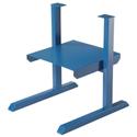 Dahle 712 Professional Stack Cutter Stand - 27" Height x 25.5" Width x 21.5" Length - Steel - Blue - 1 Carton