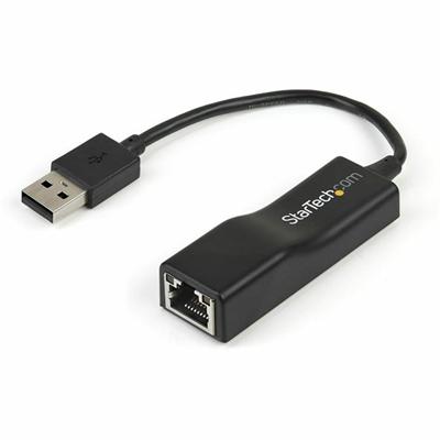 StarTech.com USB 2.0 to 10/100 Mbps Ethernet Network Adapter Dongle - USB 2.0 ASIX - AX88772C - 1 Port(s) - 1 x Network (RJ-45) - Twisted Pair - 10/100Base-TX - Desktop