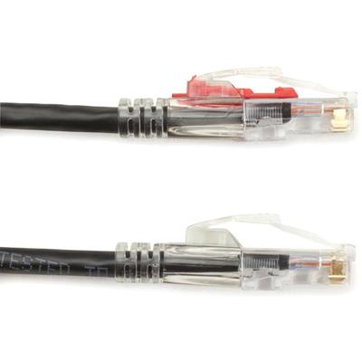 Black Box GigaBase 3 Cat.5e UTP Patch Network Cable - 3 ft Category 5e Network Cable for Patch Panel, Wallplate, Network Device - First End: 1 x RJ-45 Network - Male - Second End: 1 x RJ-45 Network - Male - 1 Gbit/s - Patch Cable - Gold Plated Contac
