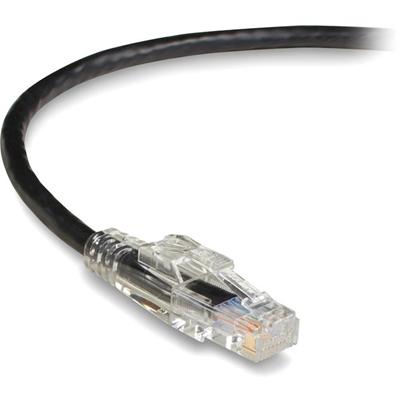 Black Box GigaBase 3 Cat.5e UTP Patch Network Cable - 100 ft Category 5e Network Cable for Patch Panel, Wallplate, Network Device - First End: 1 x RJ-45 Network - Male - Second End: 1 x RJ-45 Network - Male - 1 Gbit/s - Patch Cable - Gold Plated Cont