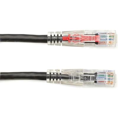Black Box GigaBase 3 Cat.5e UTP Patch Network Cable - 25 ft Category 5e Network Cable for Patch Panel, Wallplate, Network Device - First End: 1 x RJ-45 Network - Male - Second End: 1 x RJ-45 Network - Male - 1 Gbit/s - Patch Cable - Gold Plated Conta