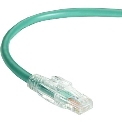 Black Box GigaBase 3 Cat.5e UTP Patch Network Cable - 7 ft Category 5e Network Cable for Patch Panel, Wallplate, Network Device - First End: 1 x RJ-45 Network - Male - Second End: 1 x RJ-45 Network - Male - 1 Gbit/s - Patch Cable - Gold Plated Contac
