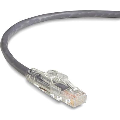 Black Box GigaBase 3 Cat.5e UTP Patch Network Cable - 4 ft Category 5e Network Cable for Patch Panel, Wallplate, Network Device - First End: 1 x RJ-45 Network - Male - Second End: 1 x RJ-45 Network - Male - 1 Gbit/s - Patch Cable - Gold Plated Contac