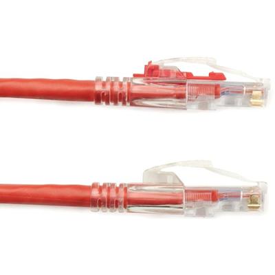 Black Box GigaBase 3 Cat.5e UTP Patch Network Cable - 6 ft Category 5e Network Cable for Patch Panel, Wallplate, Network Device - First End: 1 x RJ-45 Network - Male - Second End: 1 x RJ-45 Network - Male - 1 Gbit/s - Patch Cable - Gold Plated Contac