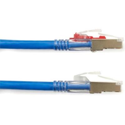 Black Box GigaBase 3 Cat.5e (F/UTP) Patch Network Cable - 1 ft Category 5e Network Cable for Patch Panel, Wallplate, Network Device - First End: 1 x RJ-45 Network - Male - Second End: 1 x RJ-45 Network - Male - 1 Gbit/s - Patch Cable - Shielding - Go