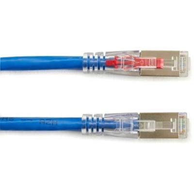 Black Box GigaBase 3 Cat.5e (F/UTP) Patch Network Cable - 20 ft Category 5e Network Cable for Patch Panel, Wallplate, Network Device - First End: 1 x RJ-45 Network - Male - Second End: 1 x RJ-45 Network - Male - 1 Gbit/s - Patch Cable - Shielding - G