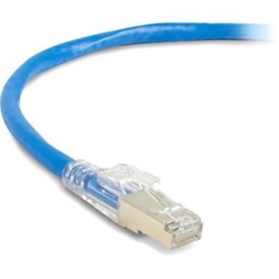 Black Box GigaBase 3 Cat.5e (F/UTP) Patch Network Cable - 1 ft Category 5e Network Cable for Patch Panel, Wallplate, Network Device - First End: 1 x RJ-45 Network - Male - Second End: 1 x RJ-45 Network - Male - 1 Gbit/s - Patch Cable - Shielding - Go
