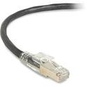 Black Box CAT6A 650-MHz Locking Snagless Patch Cable - 3 ft Category 6a Network Cable for Patch Panel, Network Device - First End: 1 x RJ-45 Network - Male - Second End: 1 x RJ-45 Network - Male - 10 Gbit/s - Patch Cable - Shielding - Gold Plated Con