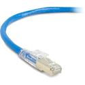 Black Box CAT6A 650-MHz Locking Snagless Patch Cable - 5 ft Category 6a Network Cable for Patch Panel, Network Device - First End: 1 x RJ-45 Network - Male - Second End: 1 x RJ-45 Network - Male - 10 Gbit/s - Patch Cable - Shielding - Gold Plated Con