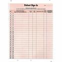 Tabbies Patient Sign-In Label Forms - 125 Sheet(s) - 8.50" x 11" Sheet Size - Salmon - 125 / Pack