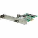 StarTech.com 1 Port PCI Express Gigabit SFP Network Card - PCI Express x1 - 2 Gbit/s Data Transfer Rate - 1 Port(s) - Low-profile - 1000Base-X - SFP (mini-GBIC) - Plug-in Card