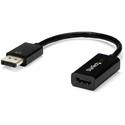 StarTech.com DisplayPort to HDMI Active Adapter - 1 x 20-pin DisplayPort 1.2 Digital Audio/Video - Male - 1 x 19-pin HDMI 1.4 Digital Audio/Video - Female - Black - 1 Each