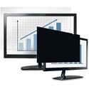 Fellowes PrivaScreen Blackout Privacy Filter Black - For 24" Widescreen LCD Monitor, Notebook - 16:9 - Fingerprint Resistant, Scratch Resistant - Polyethylene - 1 Each - TAA Compliant