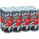 Scott Original Shop Towels - Fresh - 10.40" Width x 11" Length - 55 Sheets/Roll - Blue - 12 / Carton