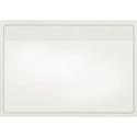 Cardinal&reg; HOLD IT Self-Adhesive Polypropylene Pockets - 3.6" Height x 5.3" Width x 100 mil Thickness - 1 x Card Capacity - For 5" x 3" Sheet - Ring Binder - Rectangular - Clear - Polypropylene - 100 / Box