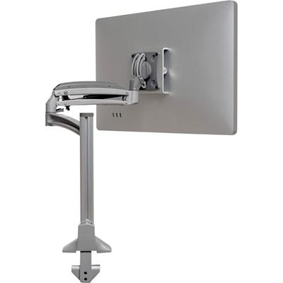 Chief Kontour K1C120SXRH Desk Mount for Flat Panel Display - Silver - Height Adjustable - 10" to 30" Screen Support - 22 lb Load Capacity - Aluminum - 1 Each