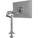 Chief Kontour K1C120SXRH Desk Mount for Flat Panel Display - Silver - Height Adjustable - 10" to 30" Screen Support - 22 lb Load Capacity - Aluminum - 1 Each