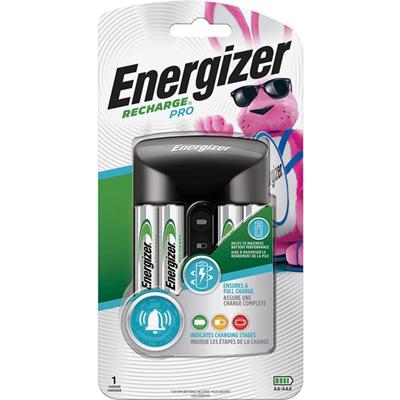 Energizer Recharge Pro AA/AAA Battery Charger - 3 Hour Charging - 4 - AA, AAA - LED Indicator - 1 Each