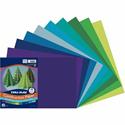Tru-Ray Construction Paper - Project, Bulletin Board - 18" Width x 12" Length - Cool Assorted - Paper - 1 Pack