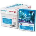 Xerox Vitality Multipurpose Printer Paper - White - 92 Brightness - Letter - 8 1/2" x 11" - 24 lb Basis Weight - Sustainable Forestry Initiative (SFI) - Jam-free, Low Dusting, Precision-cut Edge, ColorLok Technology - White - 500 Sheets per Ream - 50