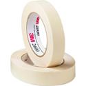 Highland Economy Masking Tape - 60 yd Length x 1" Width x 4.4 mil Thickness - 3" Core - Tan - For Bundling, Sealing, Holding - 1 Roll