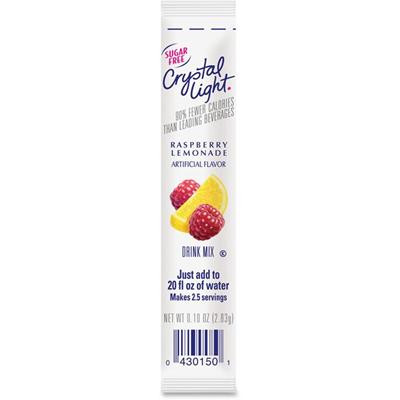 Crystal Light On-The-Go Raspberry Lemonade Mix Sticks - 0.16 oz - 1 Box