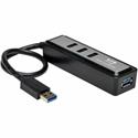 Tripp Lite series 4-Port Portable USB 3.0 SuperSpeed Hub - USB 3.2 (Gen 1) Type A - Portable - 4 USB Port(s) - 4 USB 3.0 Port(s) - PC, Mac
