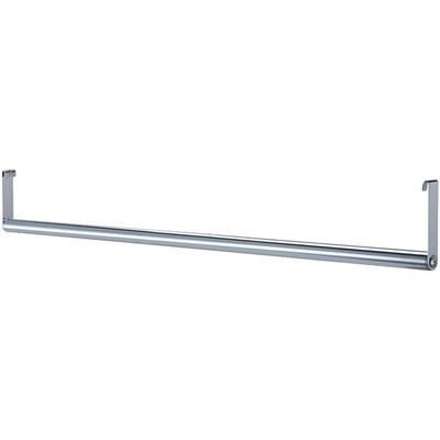 Lorell Industrial Wire Shelving Garment Hanger Bar - x 36" Length - for Garment, Coat - Chrome - 1 Each