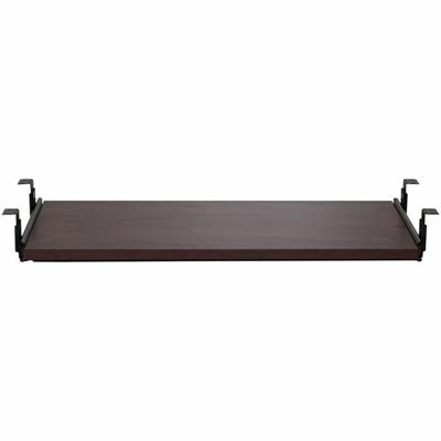 Lorell Universal Keyboard Tray - 25.6" Width x 15.1" Depth - Mahogany - 1 Each