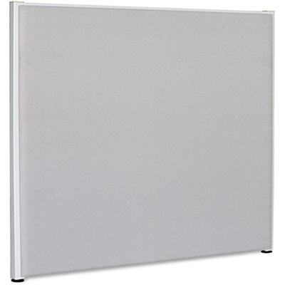 Lorell Panel System Partition Fabric Panel - 72.5" Width x 60" Height - Steel Frame - Gray - 1 Each