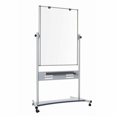 MasterVision Magnetic Dry Erase 2-sided Easel - 36" (3 ft) Width x 48" (4 ft) Height - Magnetic - Casters, Marker Tray - Assembly Required - 1 Each