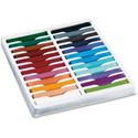 Creativity Street 24-color Square Artist Pastels Set - 2.5" Length x 0.4" Diameter - Assorted - 1 Set