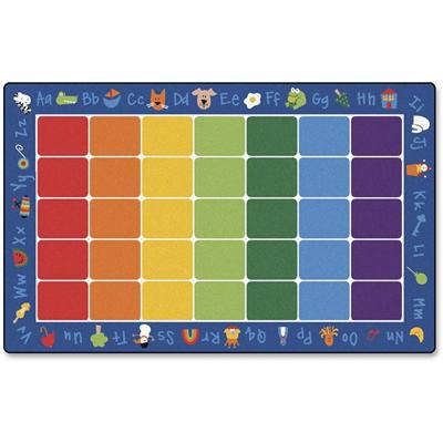 Carpets for Kids&reg; Premium Fun With Phonics Rectangle Rug - 12 ft Length x 90" Width - Rectangle - Fun With Phonics