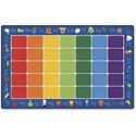 Carpets for Kids&reg; Premium Fun With Phonics Rectangle Rug - 12 ft Length x 90" Width - Rectangle - Fun With Phonics