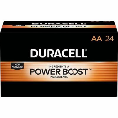 Duracell Coppertop Alkaline AA Batteries - For Multipurpose - AA - 24 / Box