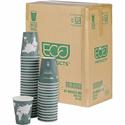 Eco-Products 12 oz World Art Insulated Hot Beverage Cups - 12 fl oz - Green - Hot Drink - 600 / Carton