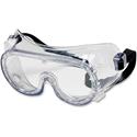 Crews Safety Goggles - Debris, Flying Particle, Ultraviolet Protection - Clear - Comfortable, Indirect Ventilation, Latex-free, Scratch Resistant, Dielectric - 1 Each