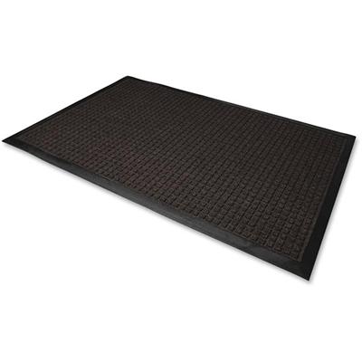 Guardian Floor Protection WtrGrd Wiper Scraper Indoor Mat - Indoor, Outdoor, Floor - 10 ft Length x 36" Width - Rectangular - Rubber - Charcoal - 1 Each