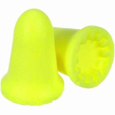 3M E-A-Rsoft FX Earplugs - Recommended for: Automotive, Manufacturing, Military, Maintenance, Repair, Mining, Oil & Gas, Pharmaceutical, Transportation, Industrial - 33 - Noise Reduction Rating Protection - Polyurethane - Yellow - Uncorded, Insulated