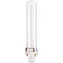 Satco 13W GX23 Pin-Based 2700K Compact Fluorescent Bulb - 13 W - 800 lm - T4 Size - Warm White Light Color - GX23 Base - 12000 Hour - 2700&deg;K Color Temperature - 82 CRI - Energy Saver - 1 Each